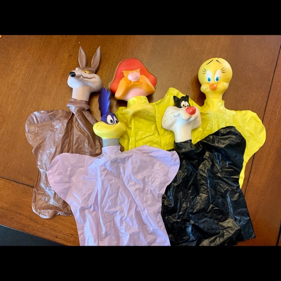 Looney Tunes Vintage hand puppets